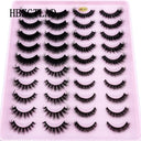3D Mink Fluffy Eyelashes Variety Pack for Eye Looks