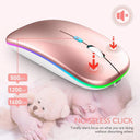 Rechargeable Wireless Mouse: Precision Gaming and Stylish Design