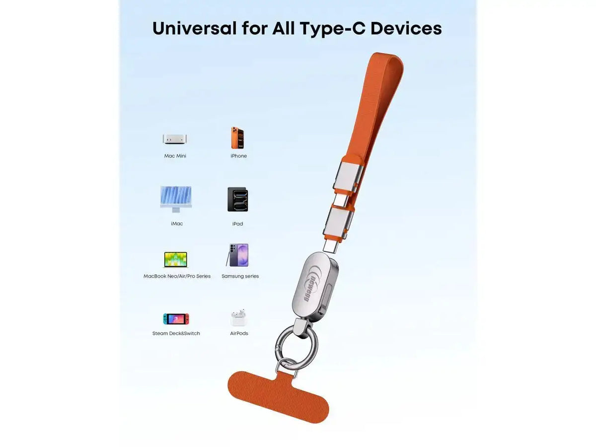 Fast Charge Phone Wrist Strap Cable — product view 6