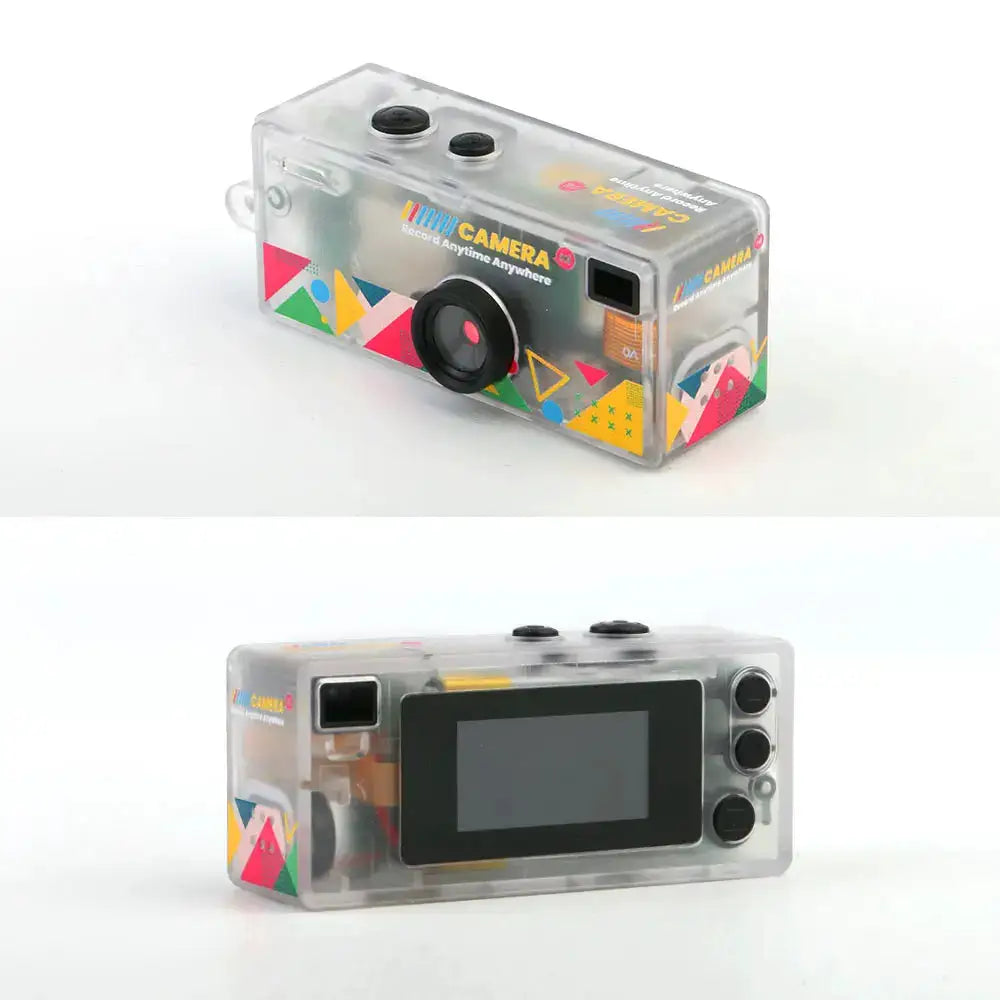 G6 Retro Mini Keychain Thumb Camera 1080P HD Recorder Built-in Flash Auto Focus 130° Wide Angle Lens LCD Screen Portable Camera