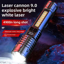 LED Flashlight - Waterproof Zoom Rechargeable