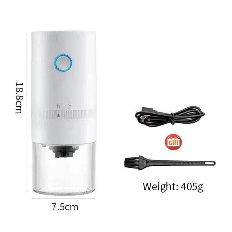 Coffee Grinder USB Type C Charge Ceramic Mill Portable Pro