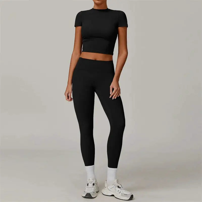 Yoga Set Women - Breathable Quick Dry Leggings