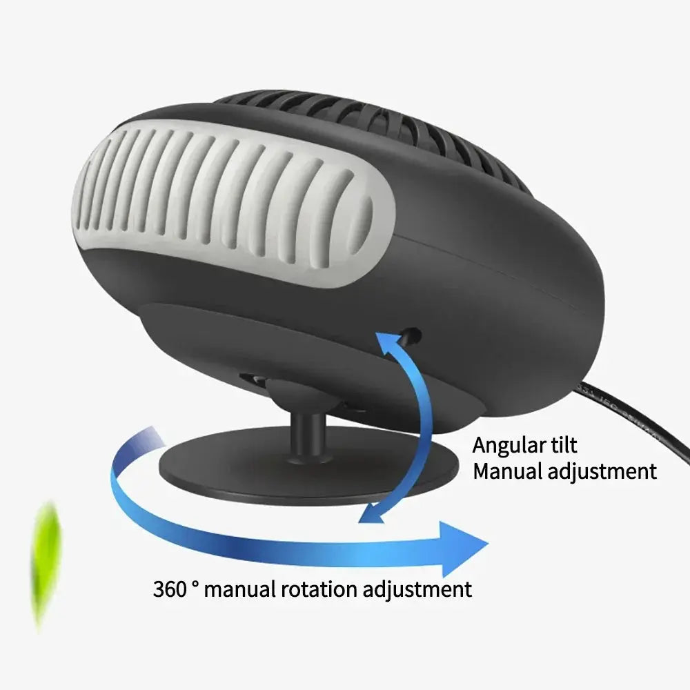 New Portable Car Heater 12V 24V Fan 2 In 1 Auto Defroster