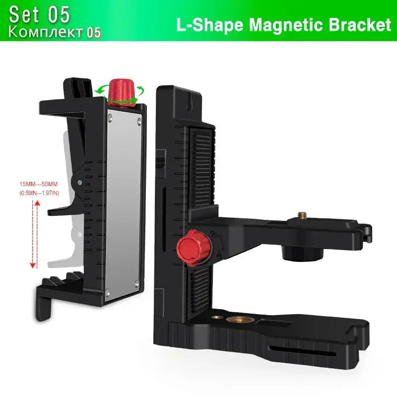 Adjustable Magnetic Laser Level Bracket For Construction