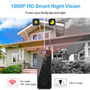 Dual Band 1080P Waterproof WiFi Video Doorbell Tuya App