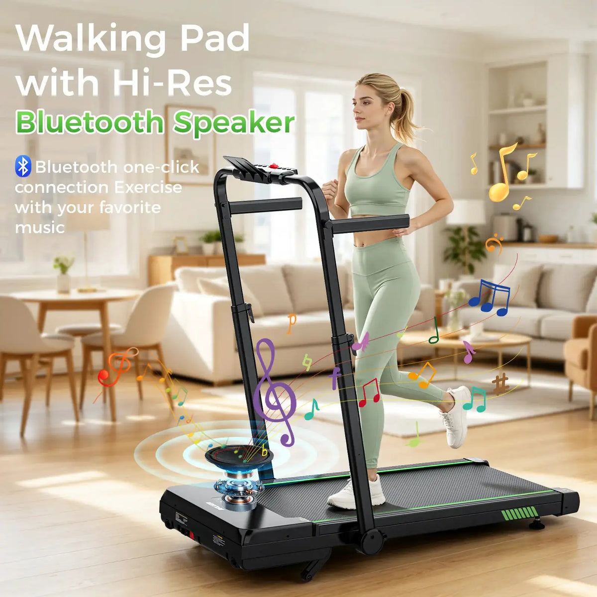 Akluer Under Desk Walking Pad Incline App — product view 8