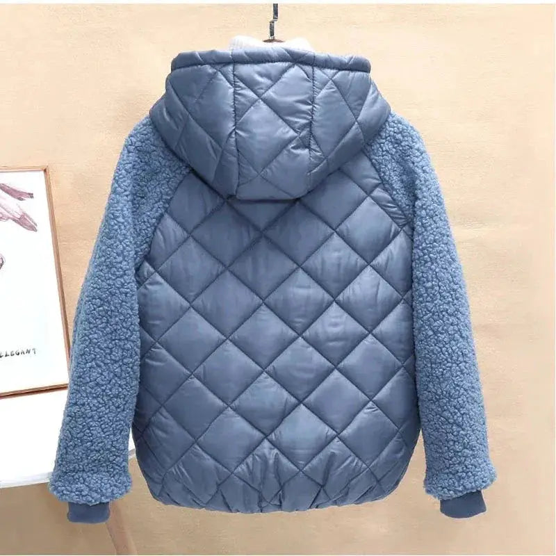 Thin Light Down Cotton Jacket For Women Short Coat Winter
