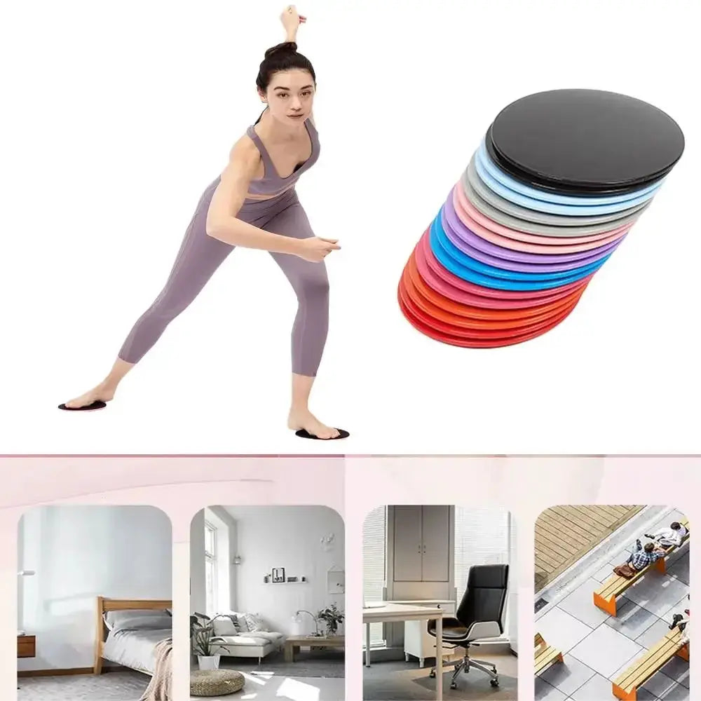 Core Slider Fitness Discs For Full Body Workout And Abs - OurLum.com