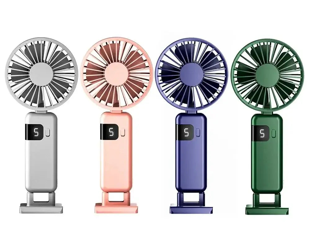 Portable Mini USB Fan 5 Speed Handheld Cooling Breeze - OurLum.com