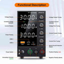 Wanptek DC Power Supply - Reliable 10A Output