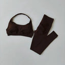 Seamless Yoga Set Women Breathable High Waist