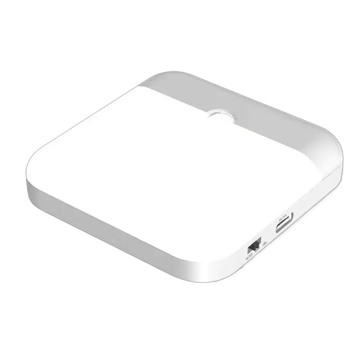 LED Motion Sensor Night Light, Square USB Rechargeable Cabinet Lamp, for Bedroom Kitchen Staircase Hallway Wardrobe