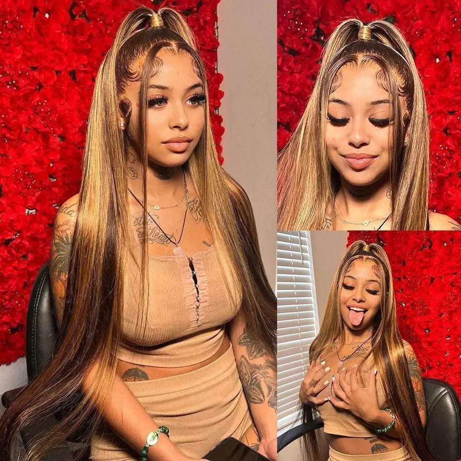 Honey Blonde Lace Front Wig for Effortless Style Look