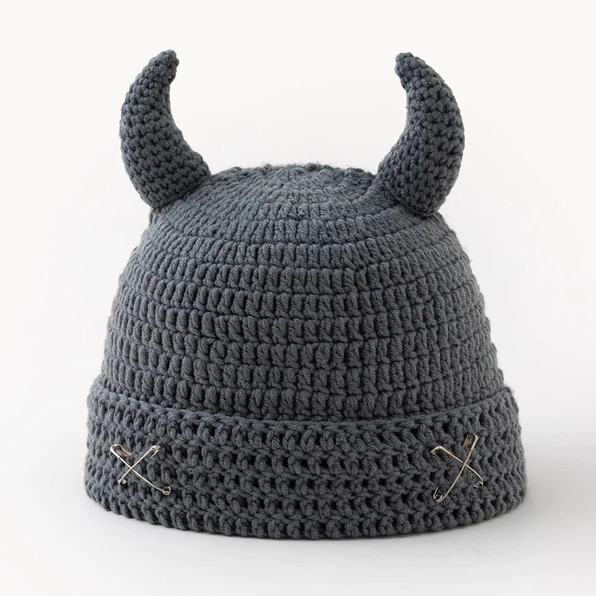 Devil Horn Wool Knit Hat