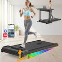 Under Desk Walking Pad Treadmill With LED Display And App Control