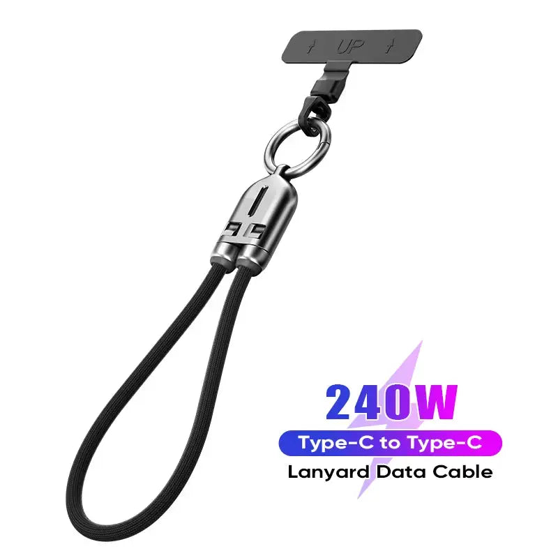 Braided Wrist Cable - Quick Charge — product view 10