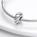 Silicone Spacer Beads Silver Plated