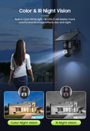 Tuya 3MP Solar Camera Wifi Outdoor Alexa 4G LTE SIM Light