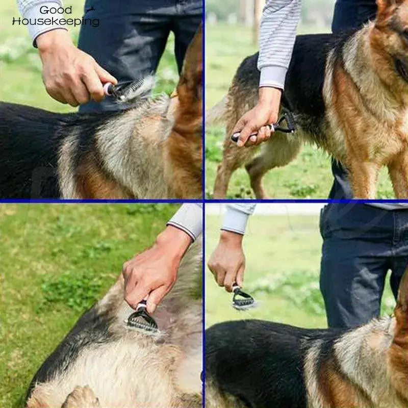 Pet Grooming Tool Knot Remover Brush Stainless Steel