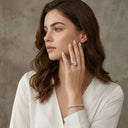 Luxury Moissanite Engagement Ring