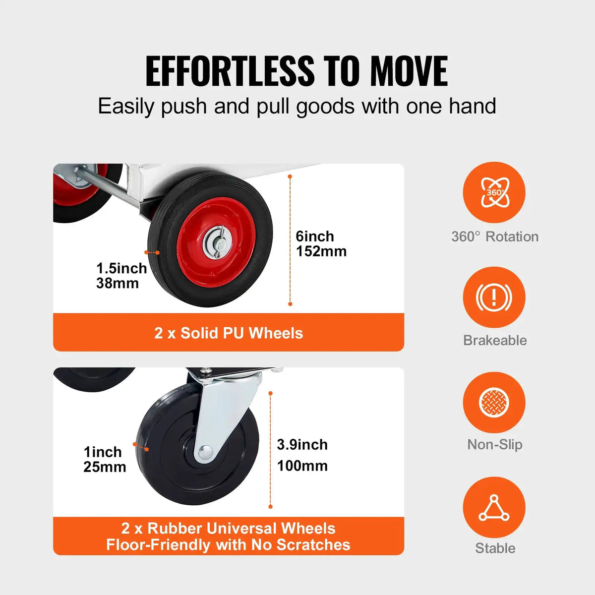 Compact Folding Utility Cart — product image 3