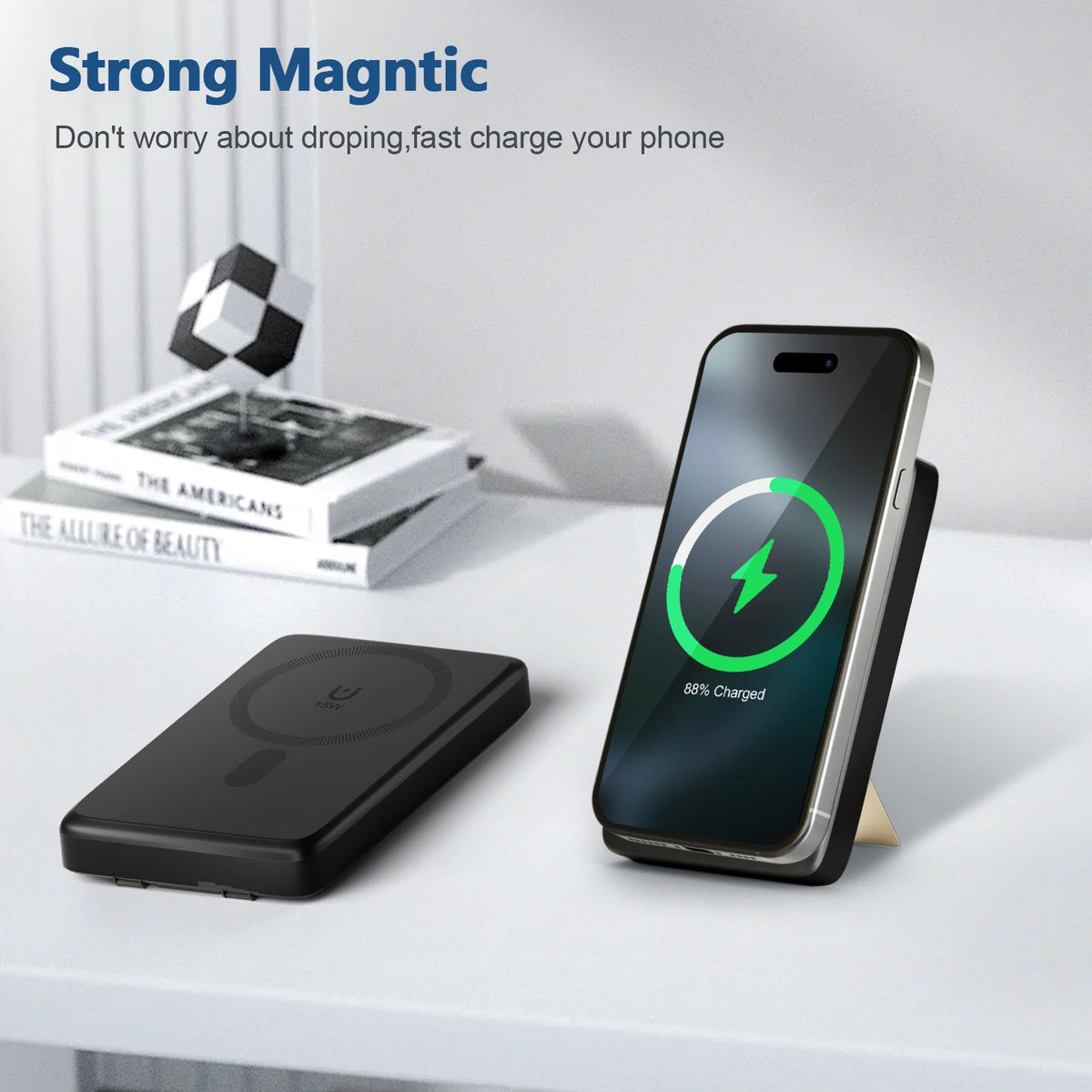 Wireless Magnetic Power Bank Fast Charging Portable External — product view 5