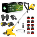 Cordless String Trimmer Rotatable Electric Lawn Mower