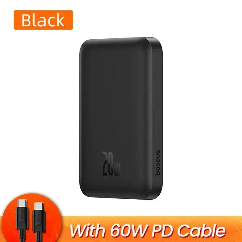 Baseus Sleek Magnetic Wireless Power Bank for Easy Charging