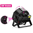 4 Pack 36 LED RGB Stage Uplights Rechargeable