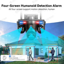 Smart Outdoor PTZ Cam for Home Security