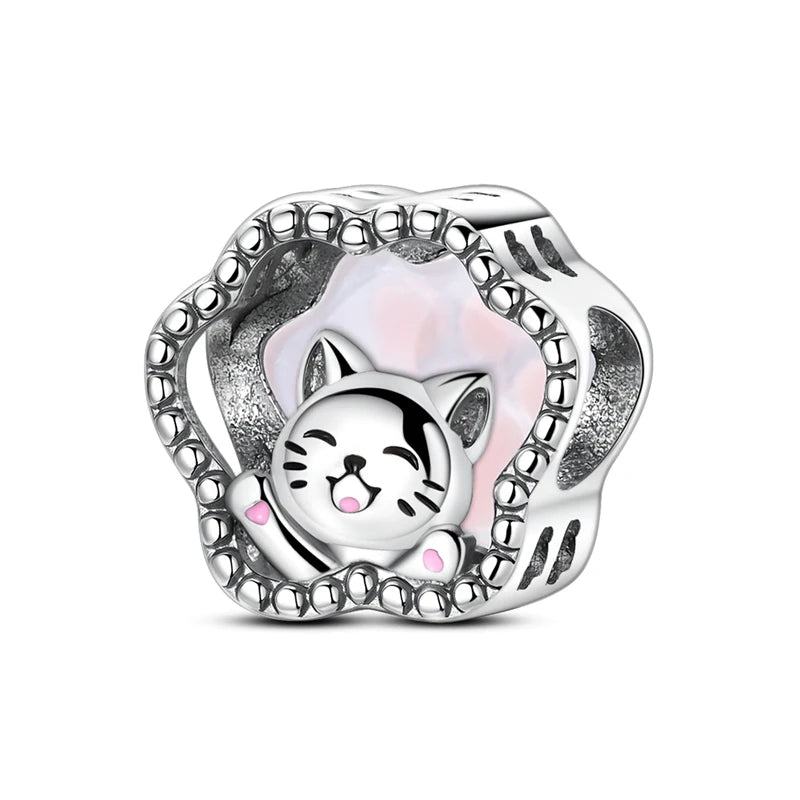 Sterling Silver Charm Love Heart