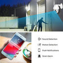 Smart PTZ Outdoor Camera for Home Security Monitor