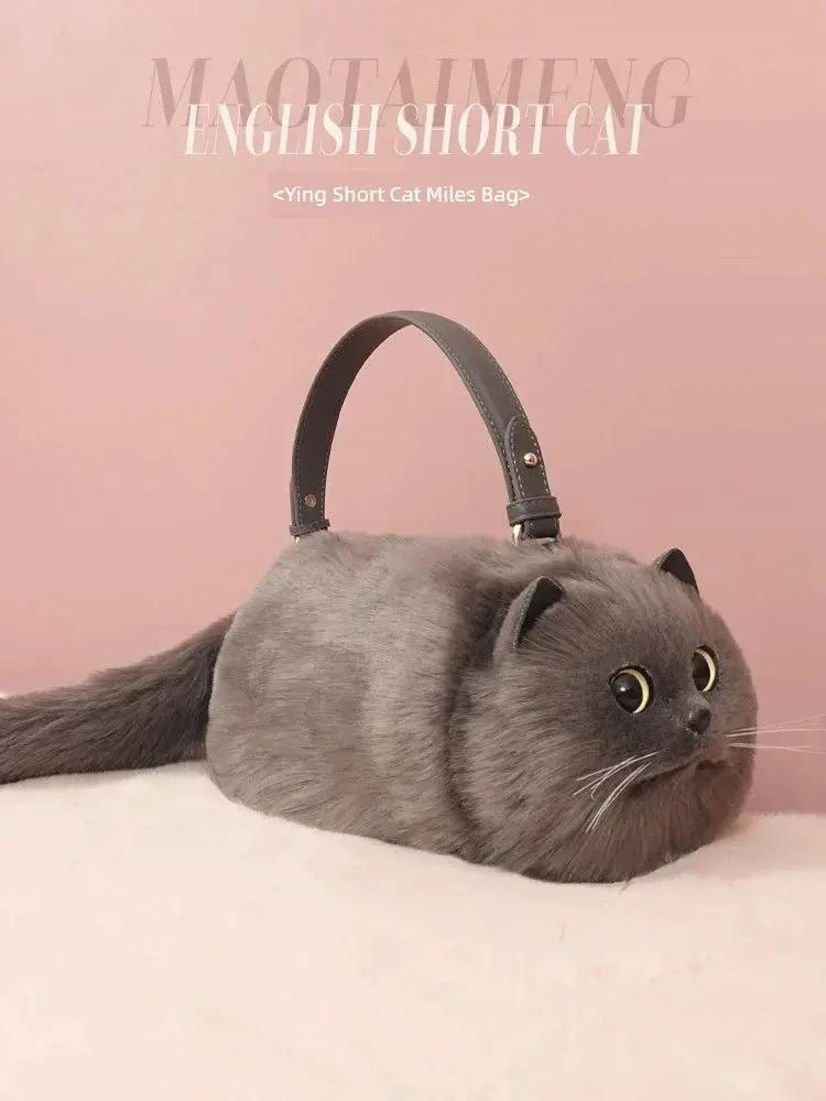 Cat Taimeng Handmade Cat Doll Bag Classy Birthday Gift
