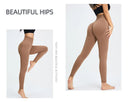 Nude Yoga Pants for Women High Waist Seamless Hip Lifting Fitness Design