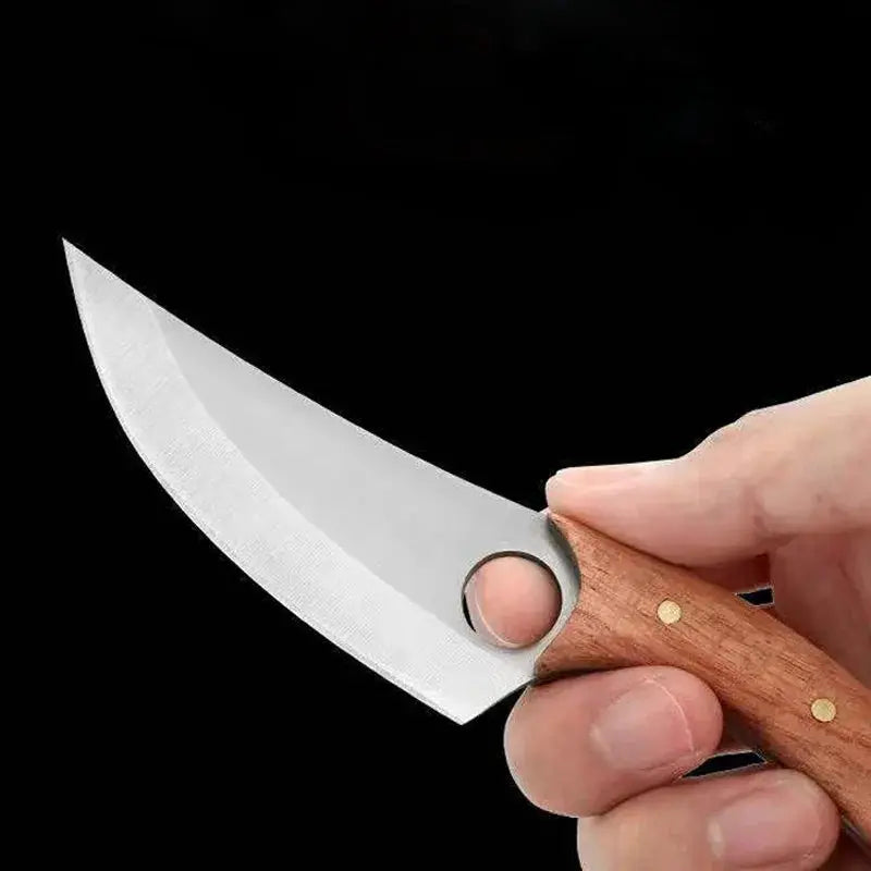 Handcrafted Stainless Steel Chef Knife Set for BBQ