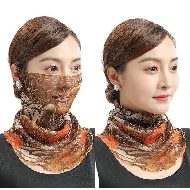 Thin Sun Protection Neck Scarf