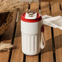 450ml Smart Display Thermos Bottle Keeps Drinks Hot Stainless Steel Vacuum Cup