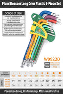 WYNNS Allen Wrench Set Hex Key 9pcs Tool for Repairs