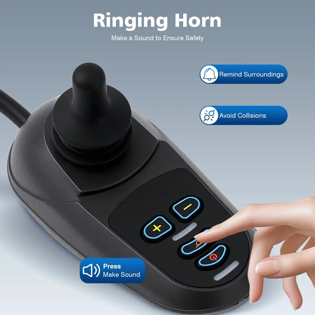 Wheelchair Joystick Speed Control — product view 3