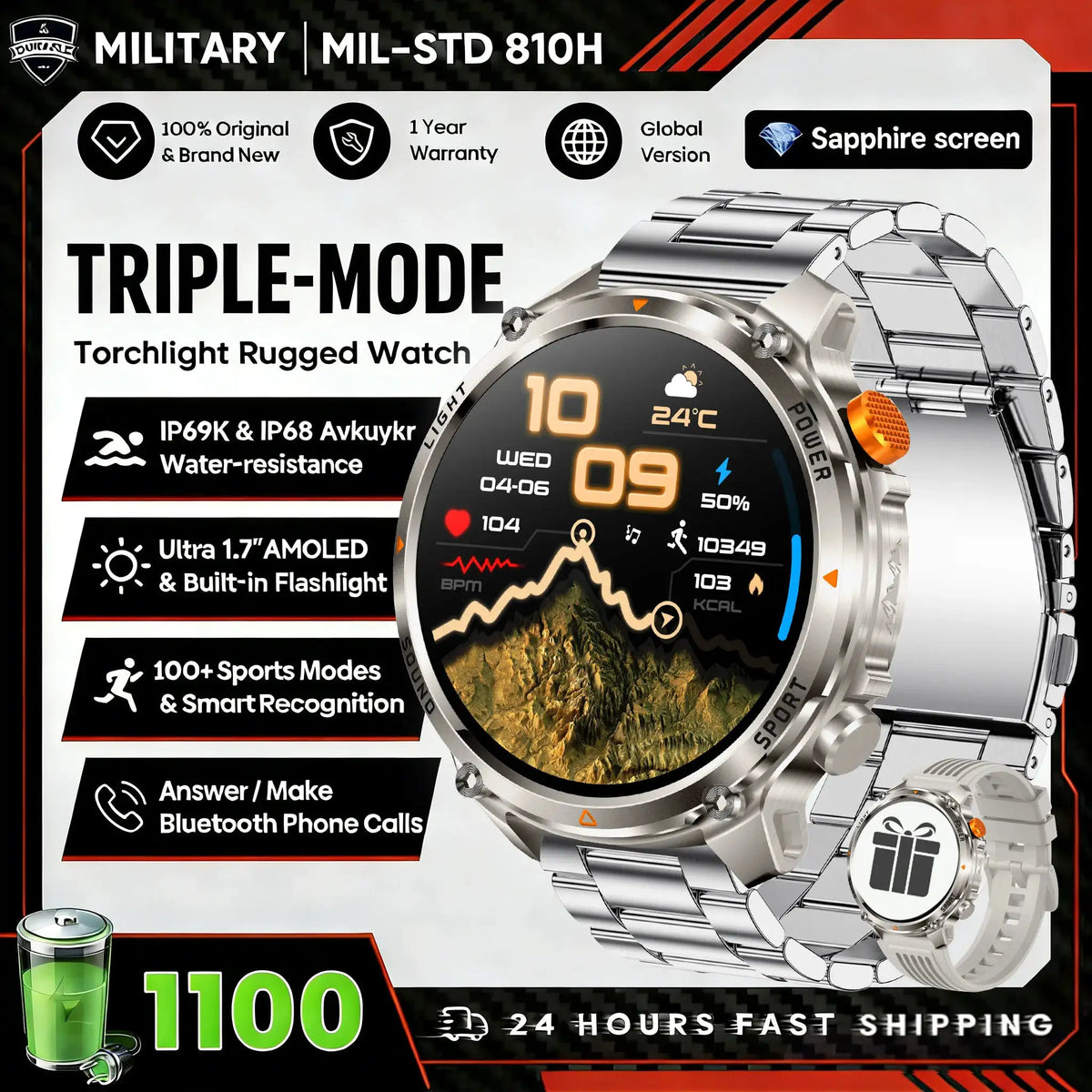 Ultra Watch - Long Battery GPS Tracker — product view 13