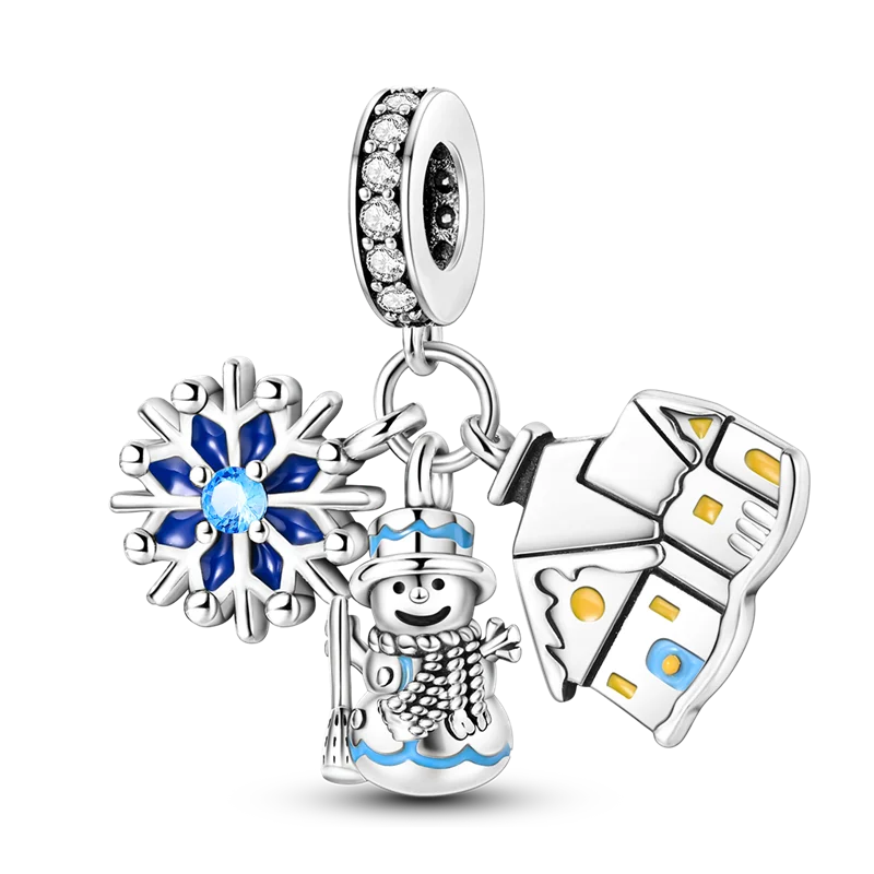 Sterling Silver Cold Winter Charm