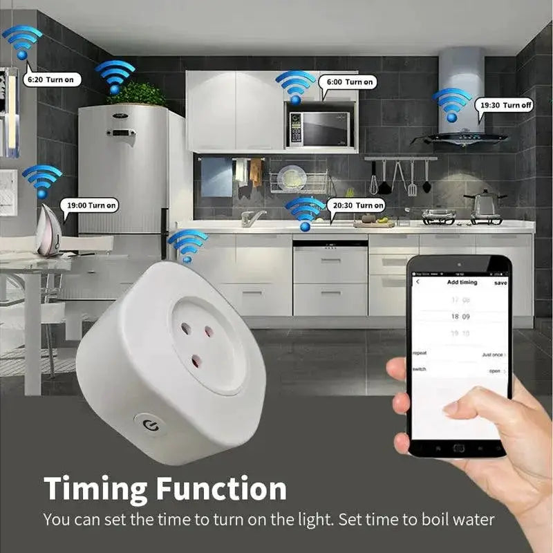 Israel Smart WiFi Power Plug for Alexa and Google Home