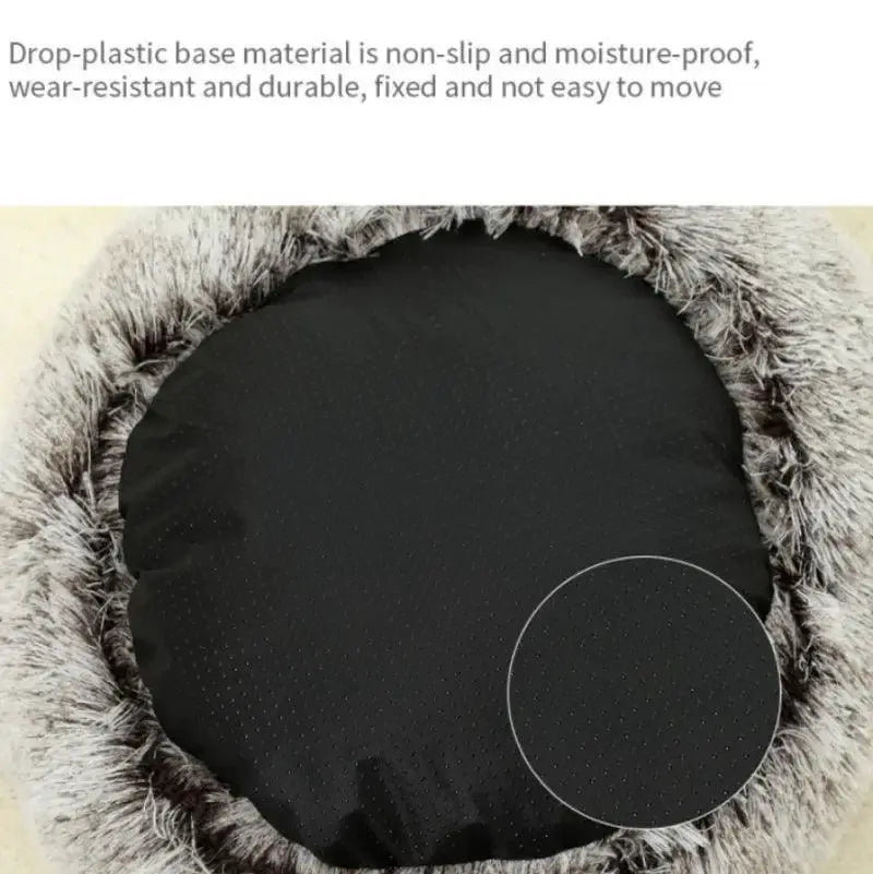 Cozy Plush SelfWarming Cat Bed Nest For Dogs And Cats