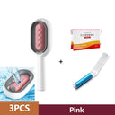 Double-Sided Pet Hair Grooming Comb for Easy Cleaning