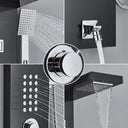 Thermostatic Shower Panel With Stainless Steel Column Faucet
