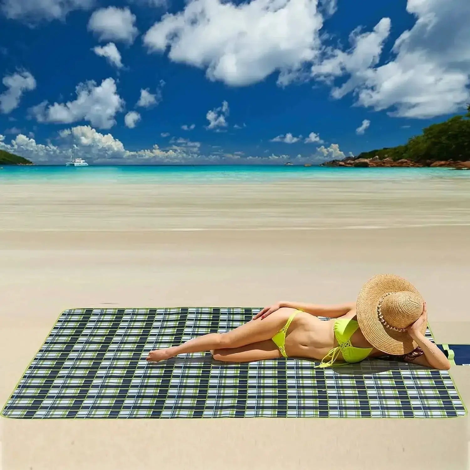Versatile Waterproof Picnic And Camping Blanket Portable Mat