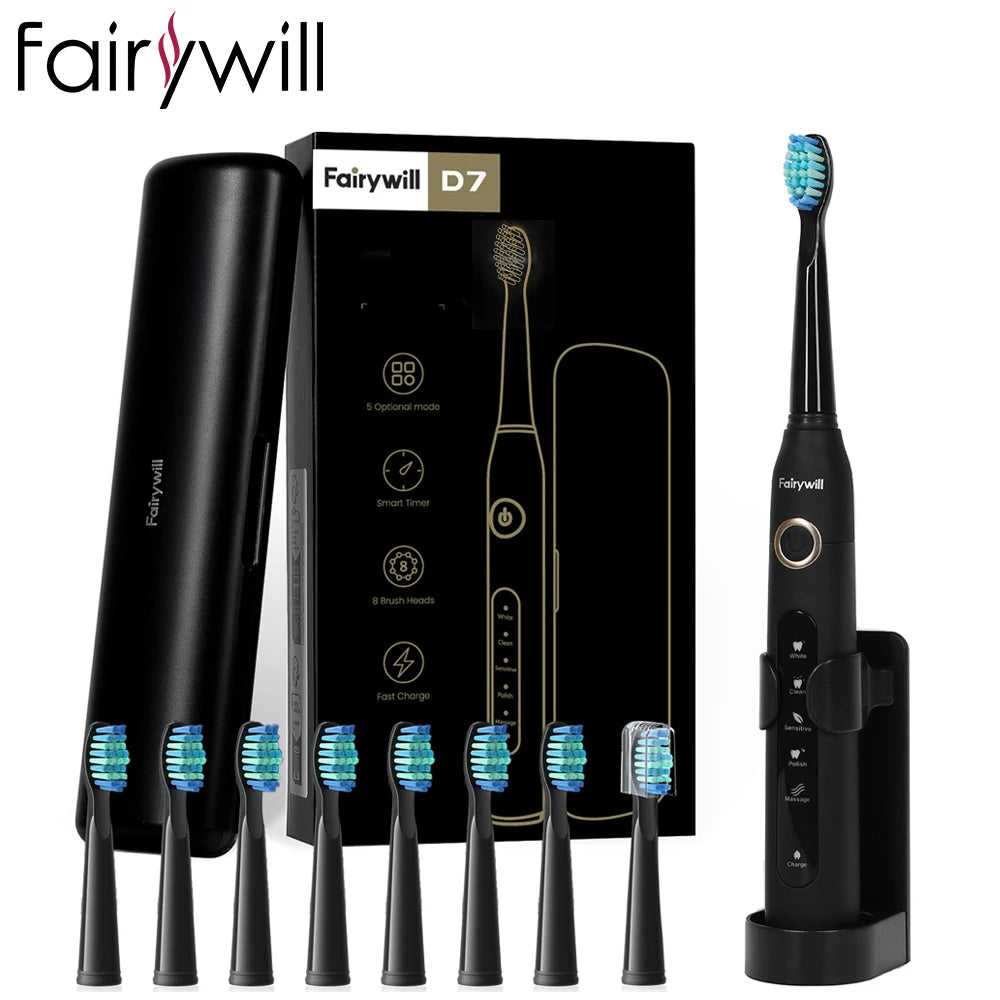 Fairywill Electric Toothbrush Cleaning