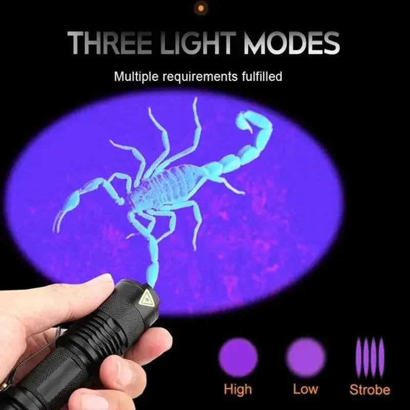 Portable Mini UV Flashlight For Pet Urine Detection