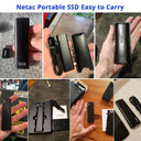 Ultra-Fast Netac Portable SSD with USB Type C Storage